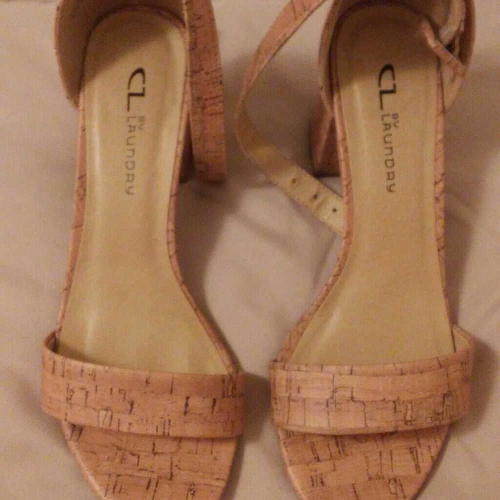 Chinese Laundry cork sandals